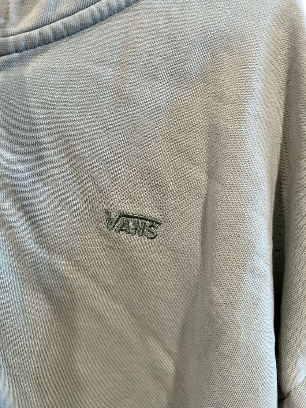 Vans Sage Green Full-Zip Hoodie - Picture 2 of 5